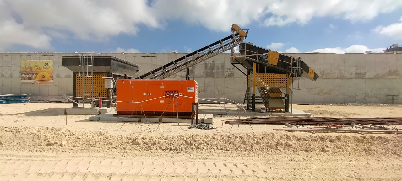 Steel and concrete from the same company